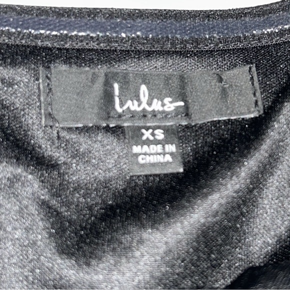 LULUS Women's Black Tulle Sparkly Strapless Dress - Picture 4 of 7